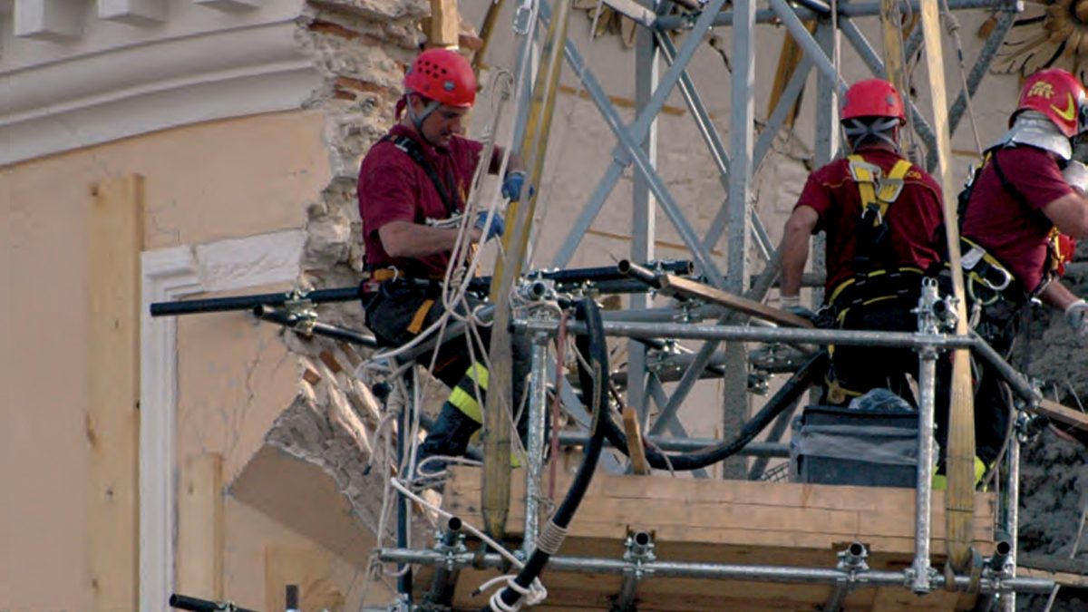 Reparación y actualización sísmica de edificios